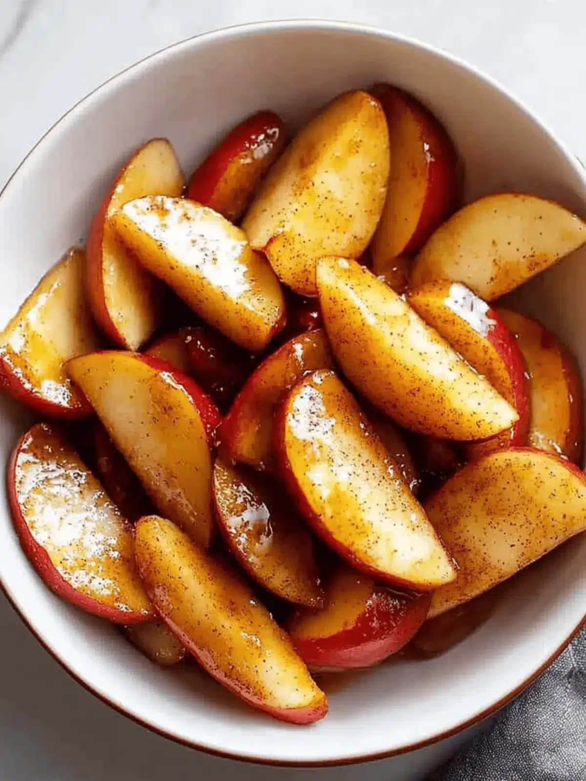 Delicious Air Fryer Cinnamon Apples: A Sweet Healthy Treat 5 Air Fryer Cinnamon Apples