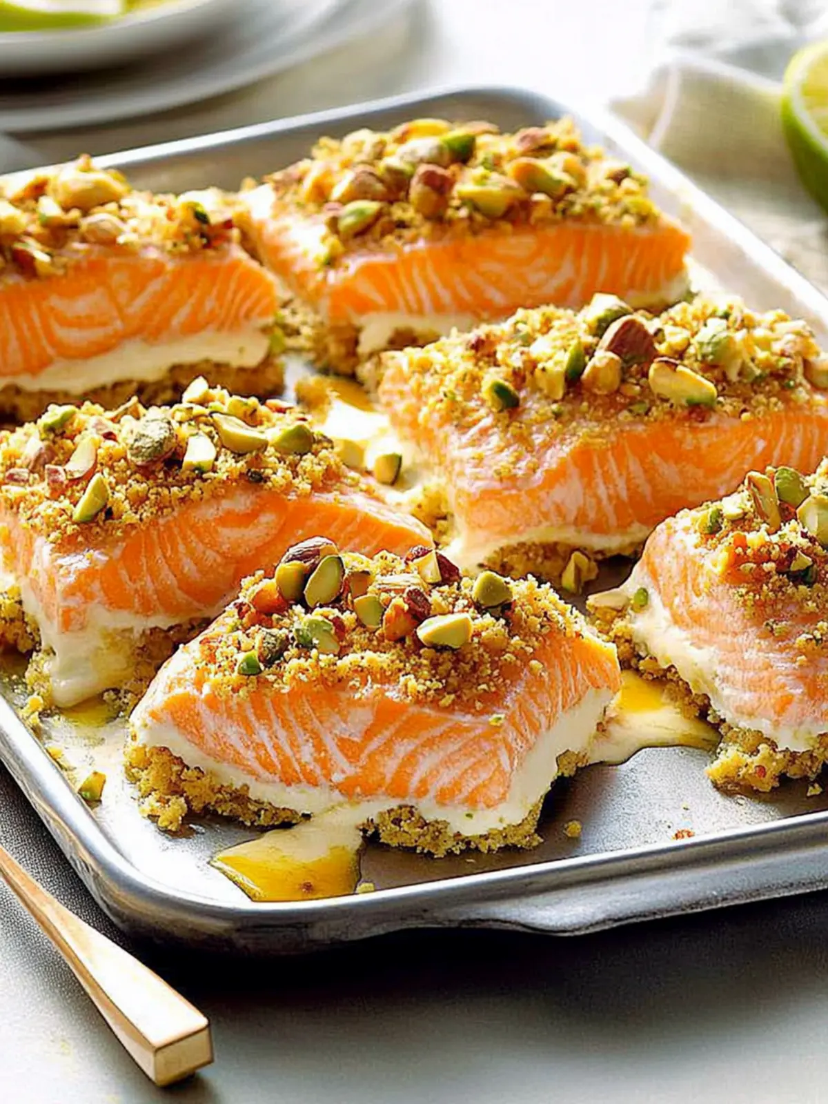 Salmon with Horseradish Pistachio Crust: A Flavor Explosion 5 Salmon with Horseradish Pistachio Crust