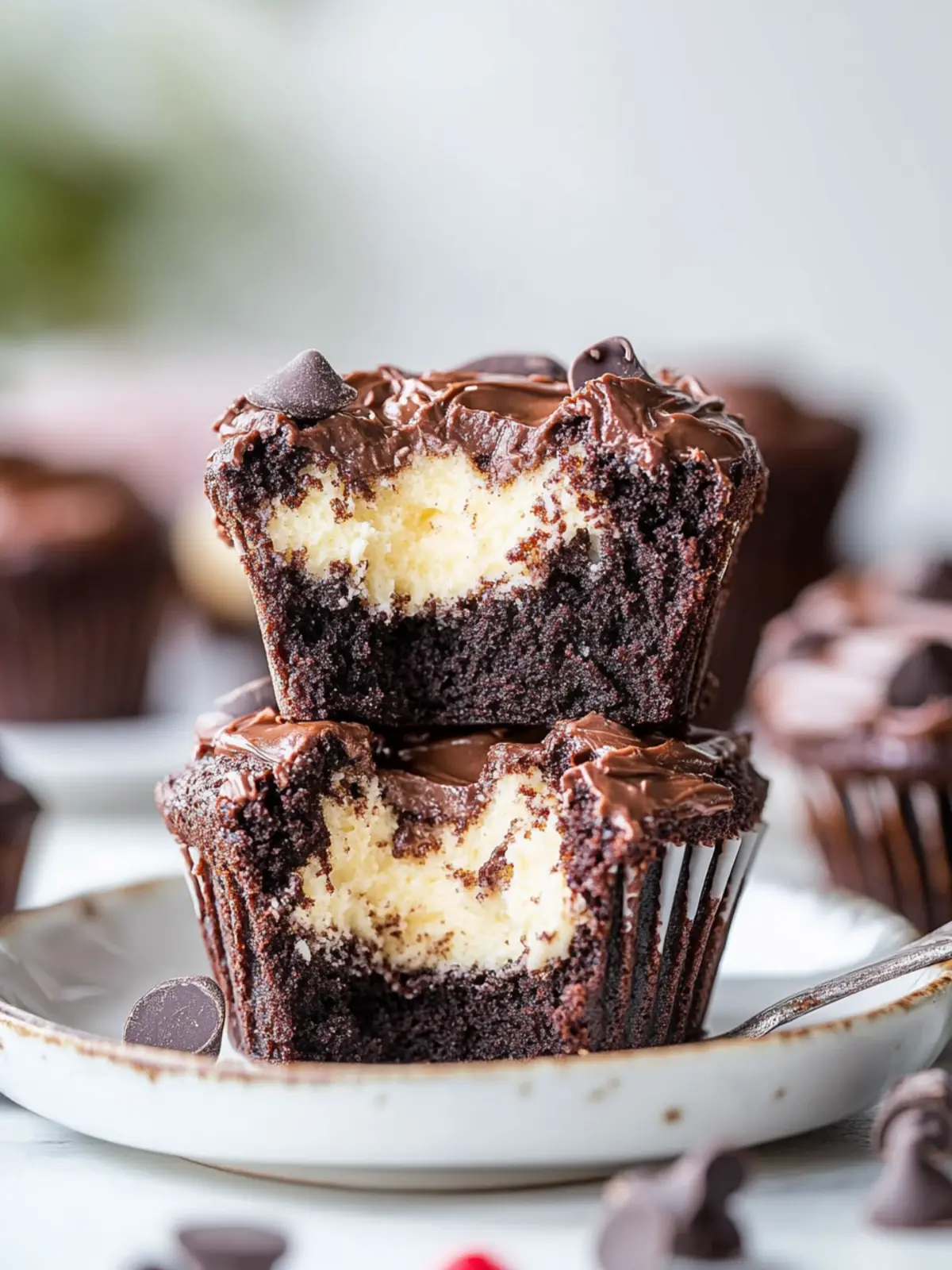 Indulge in Chocolate Cheesecake Muffins That Melt Hearts 5 Chocolate Cheesecake Muffins