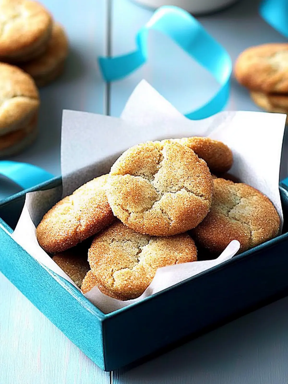 Cinnamon Sugar Crackle Cookies That Melt in Your Mouth 4 Cinnamon Sugar Crackle Cookies