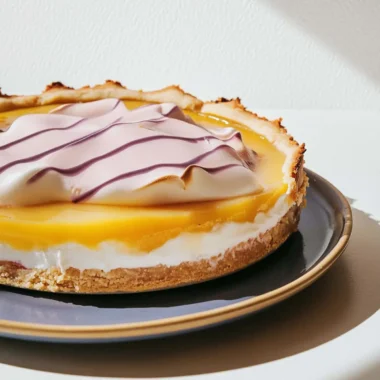 Passionfruit Tart with Raspberry Meringue for Sweet Lovers 10 Passionfruit Tart with Raspberry Meringue