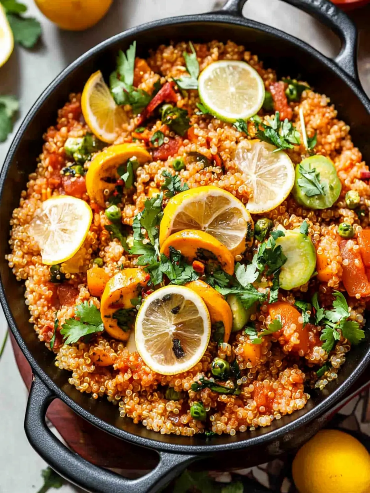 One Pot Moroccan Quinoa: Flavor-Packed and Easy to Make 3 One Pot Moroccan Quinoa