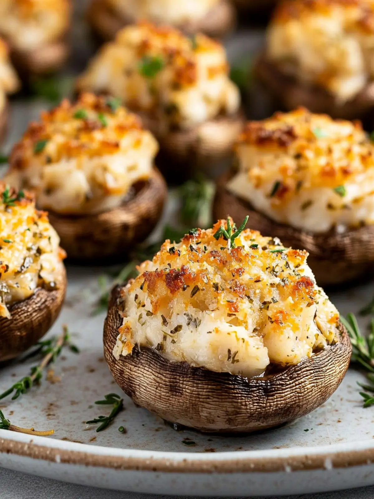 Irresistible Crab Stuffed Mushrooms for Perfect Appetizers 4 Crab Stuffed Mushrooms