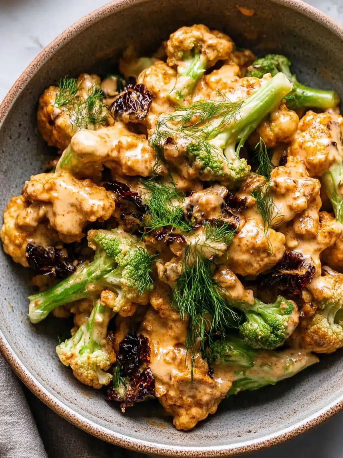 Copycat True Food Tahini Harissa Cauliflower You'll Crave 4 Copycat True Food Tahini Harissa Cauliflower