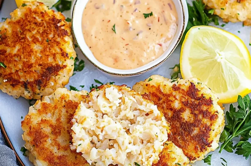 Crab Cakes with Remoulade Sauce