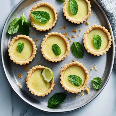 Lime, Mint and Rum Tarts: A Refreshing Twist on Dessert 9 Lime, Mint and Rum Tarts