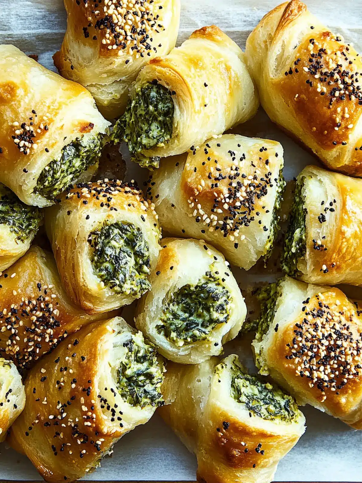 Spinach Dip Rolls: A Tasty Twist on Classic Comfort! 3 Spinach Dip Rolls