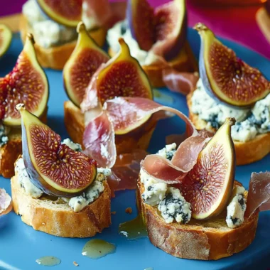 Fig, Blue Cheese & Crispy Prosciutto Crostini: Irresistibly Delicious! 9 Fig, Blue Cheese & Crispy Prosciutto Crostini