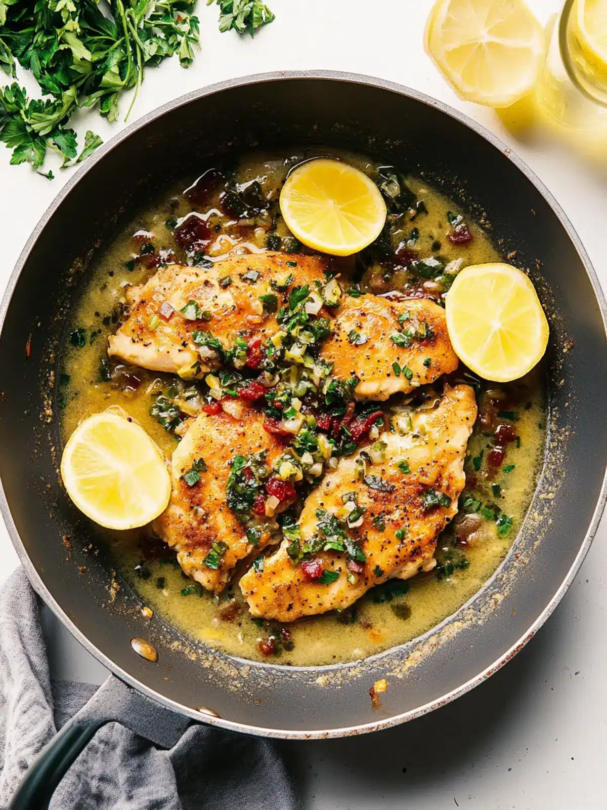 Zesty Chicken Piccata with Lemon Sauce for a Flavor Boost 2 Chicken Piccata