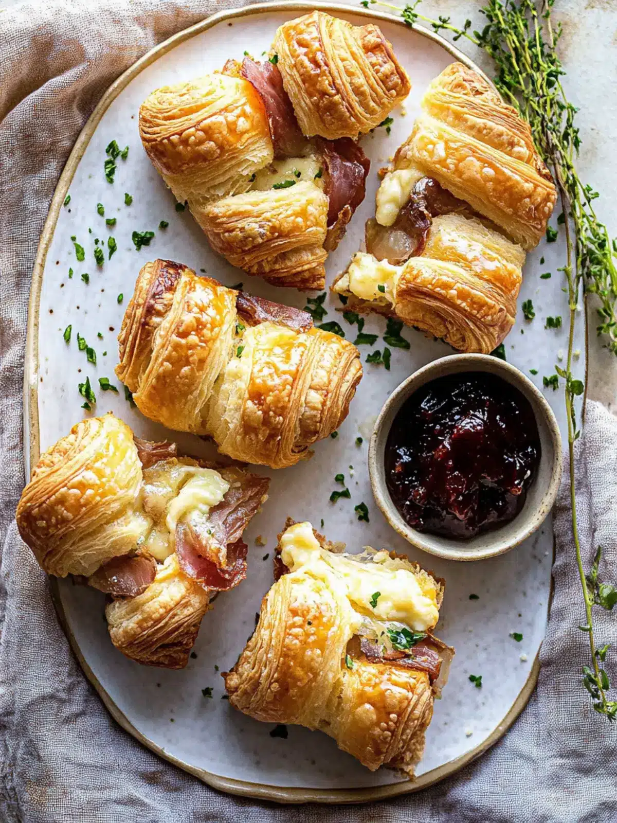 Easy Cheese and Prosciutto Croissants for Savory Bliss 5 Easy Cheese and Prosciutto Croissants