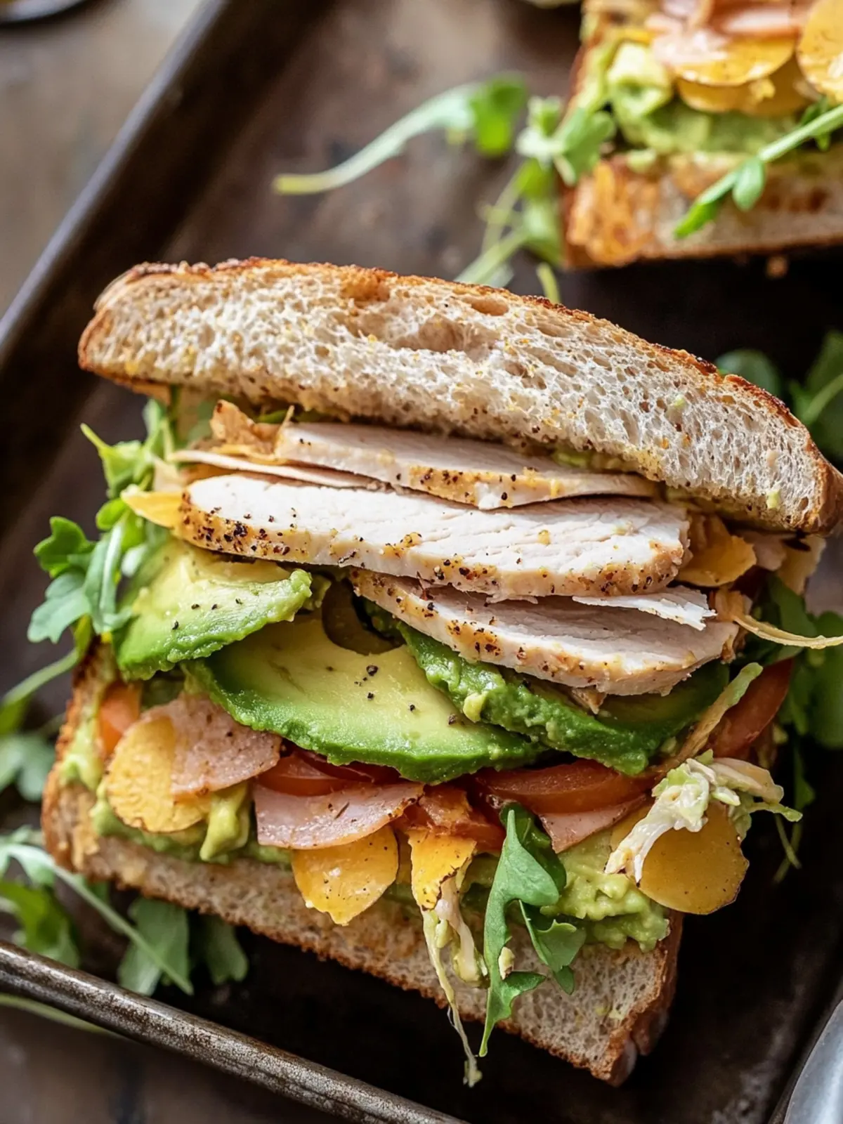 Honey Mustard Turkey Avocado Sandwich for Summer Bliss 4 Honey Mustard Turkey Avocado Sandwich