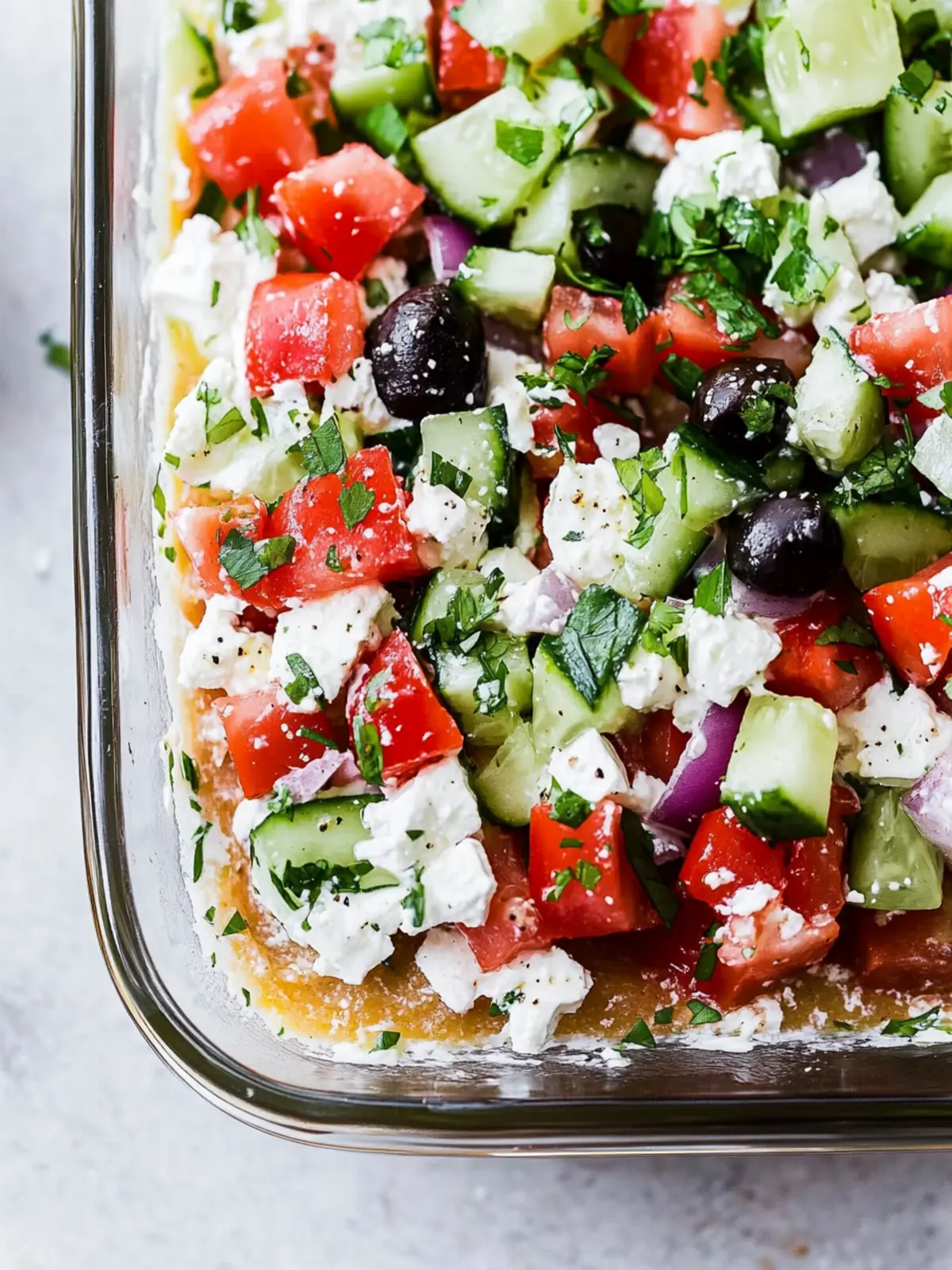 Delicious Greek Layer Dip That'll Wow Your Guests 4 Greek Layer Dip
