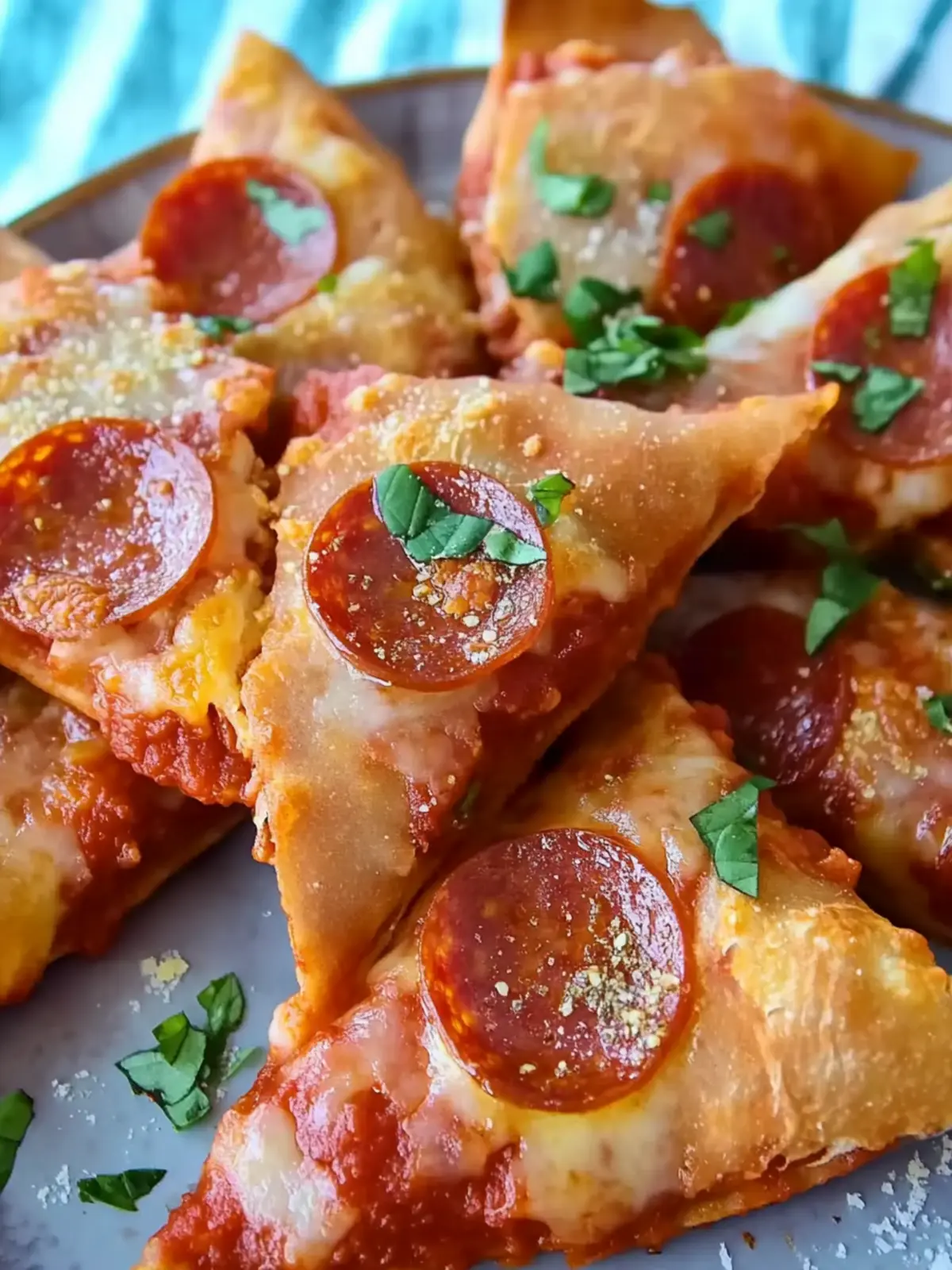 Irresistible Pepperoni Pizza Triangles in Just 10 Minutes 2 Pepperoni Pizza Triangles