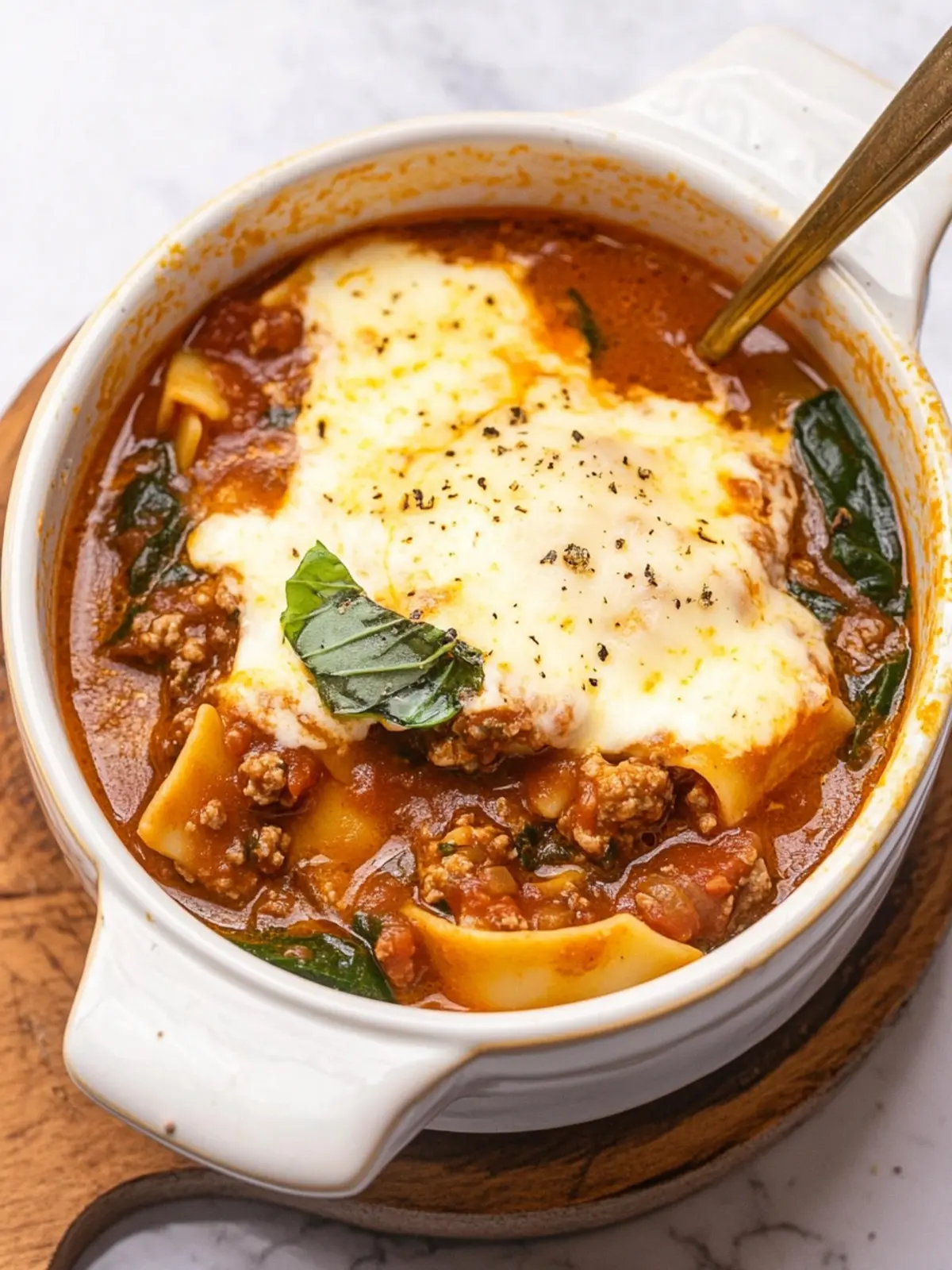 Crockpot Lasagna Soup: Comfort Food Made Easy at Home 2 Crockpot Lasagna Soup