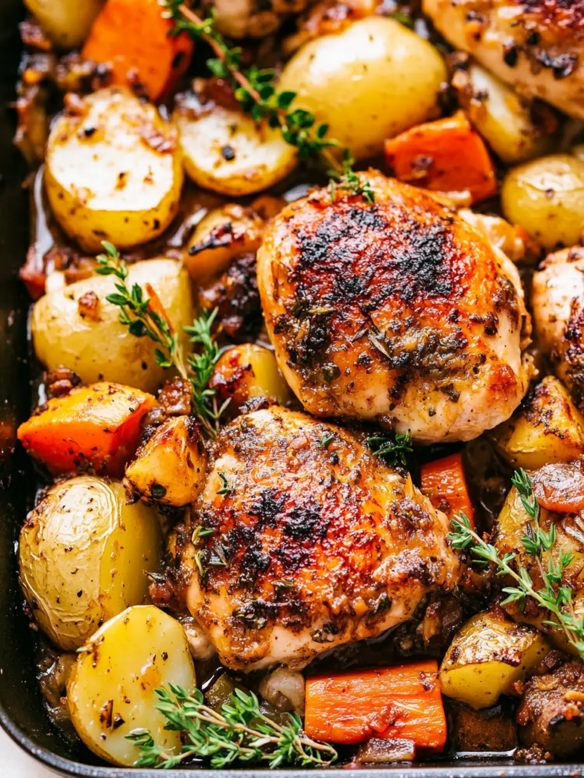 One-Pan Chicken and Potatoes for Effortless Weeknight Dinners 3 One-Pan Chicken and Potatoes