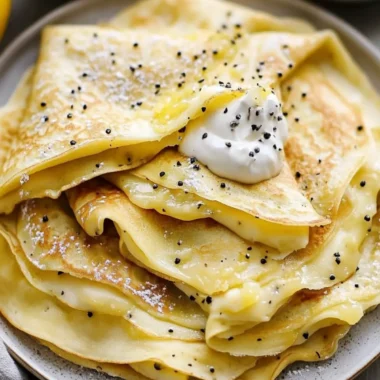 Quick Prep Lemon Curd Crepes with Creamy Ricotta Bliss 9 Quick Prep Lemon Curd Crepes