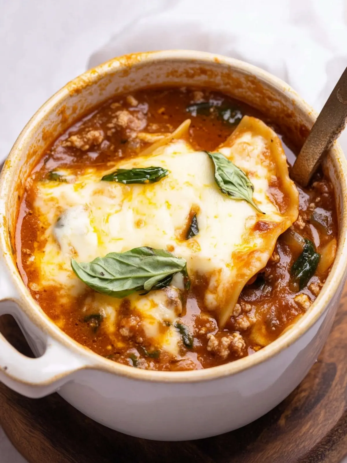 Crockpot Lasagna Soup: Comfort Food Made Easy at Home 4 Crockpot Lasagna Soup