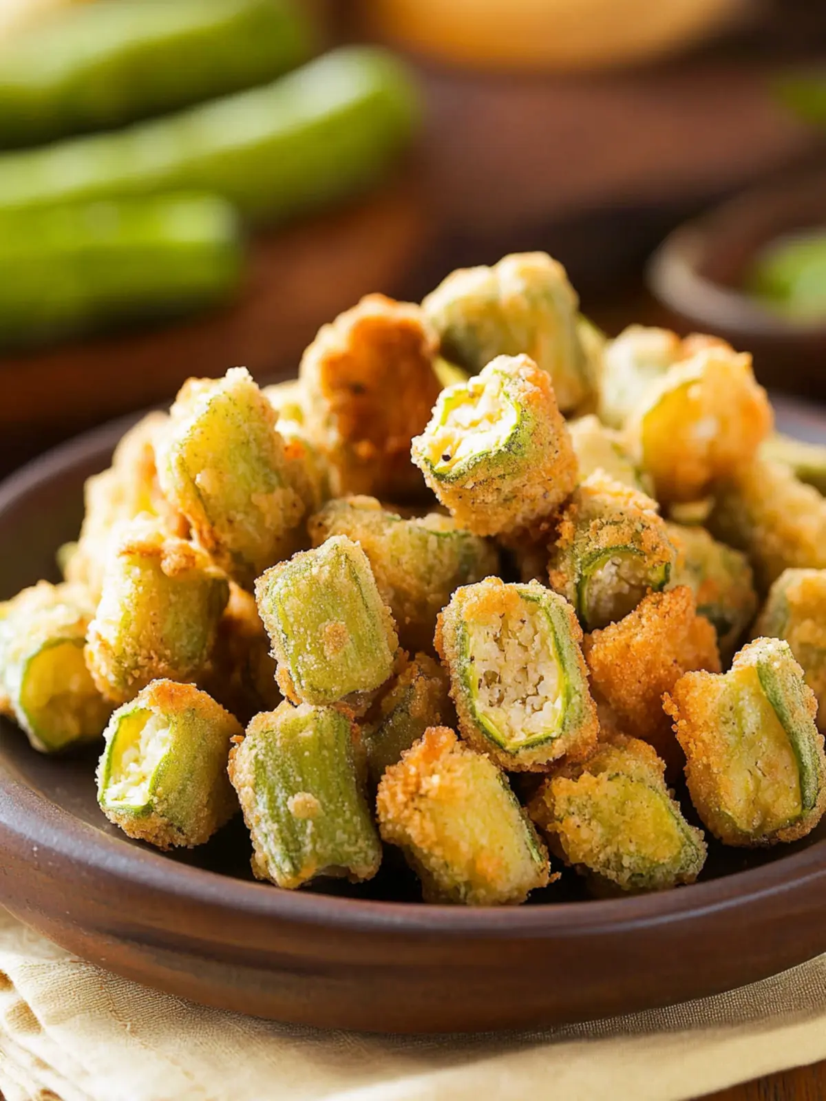 Crispy Southern Fried Okra That'll Change Your Snack Game 4 Southern Fried Okra