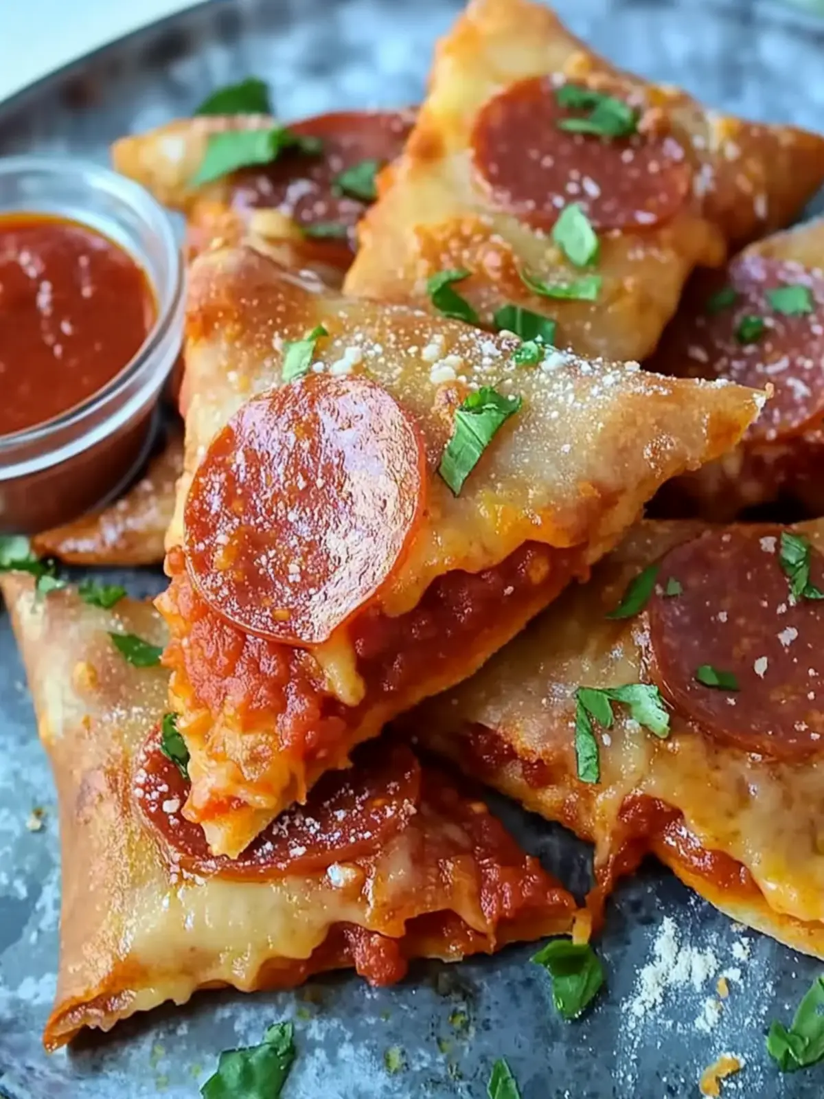 Irresistible Pepperoni Pizza Triangles in Just 10 Minutes 4 Pepperoni Pizza Triangles