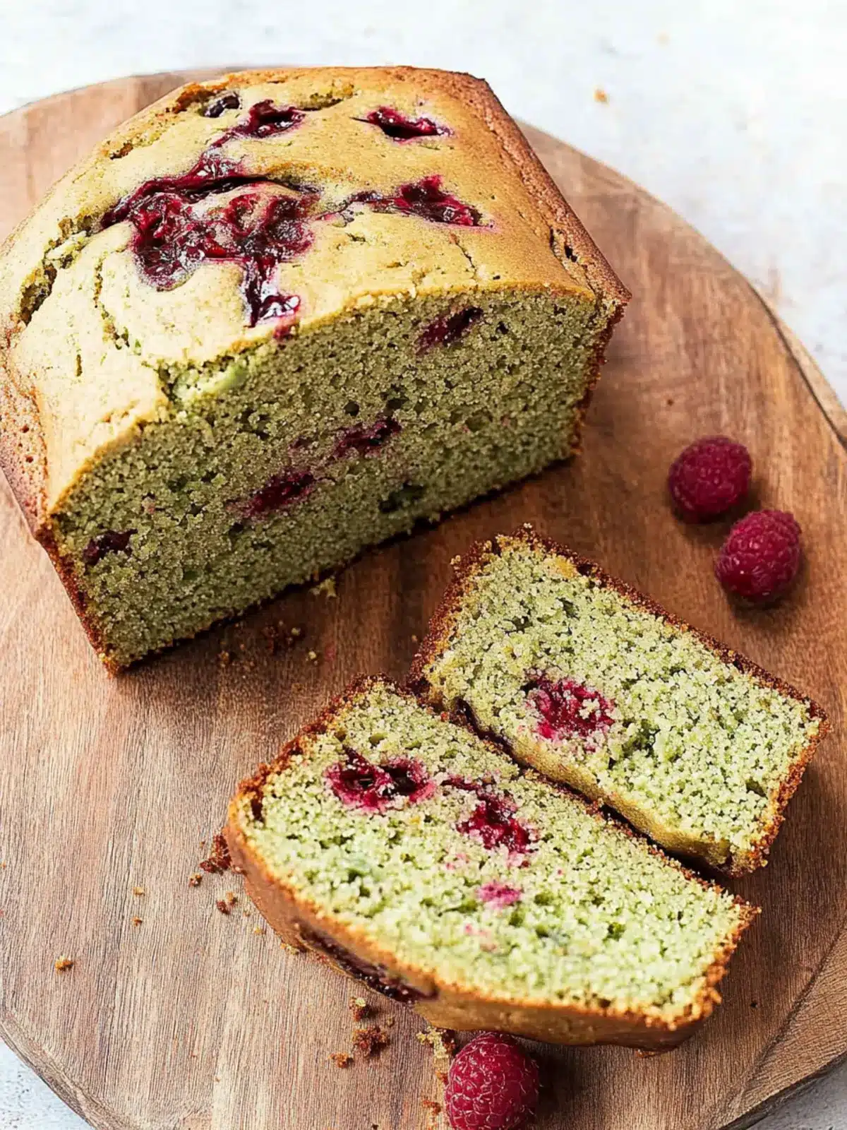 Raspberry Matcha Pound Cake that Elevates Your Baking Game 2 Raspberry Matcha Pound Cake