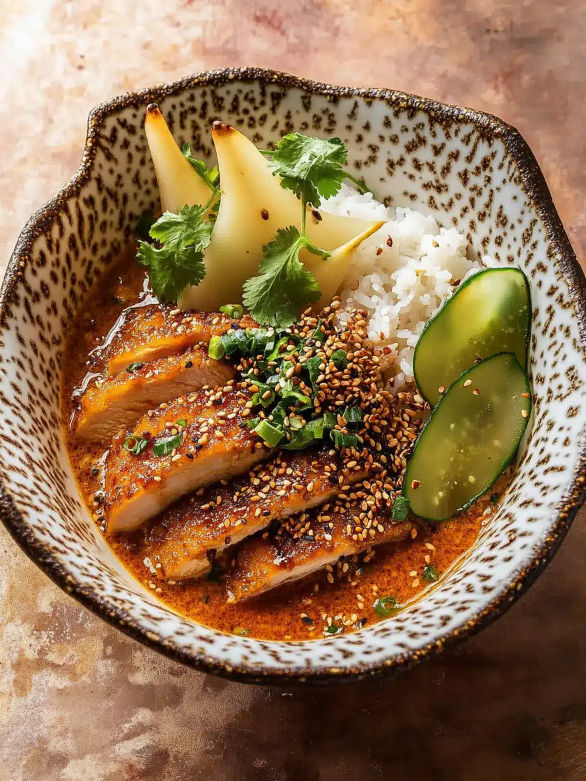 Miso-Honey Chicken Katsu Curry with Zesty Pickled Pears 5 Miso-Honey Chicken Katsu Curry with Pickled Pears