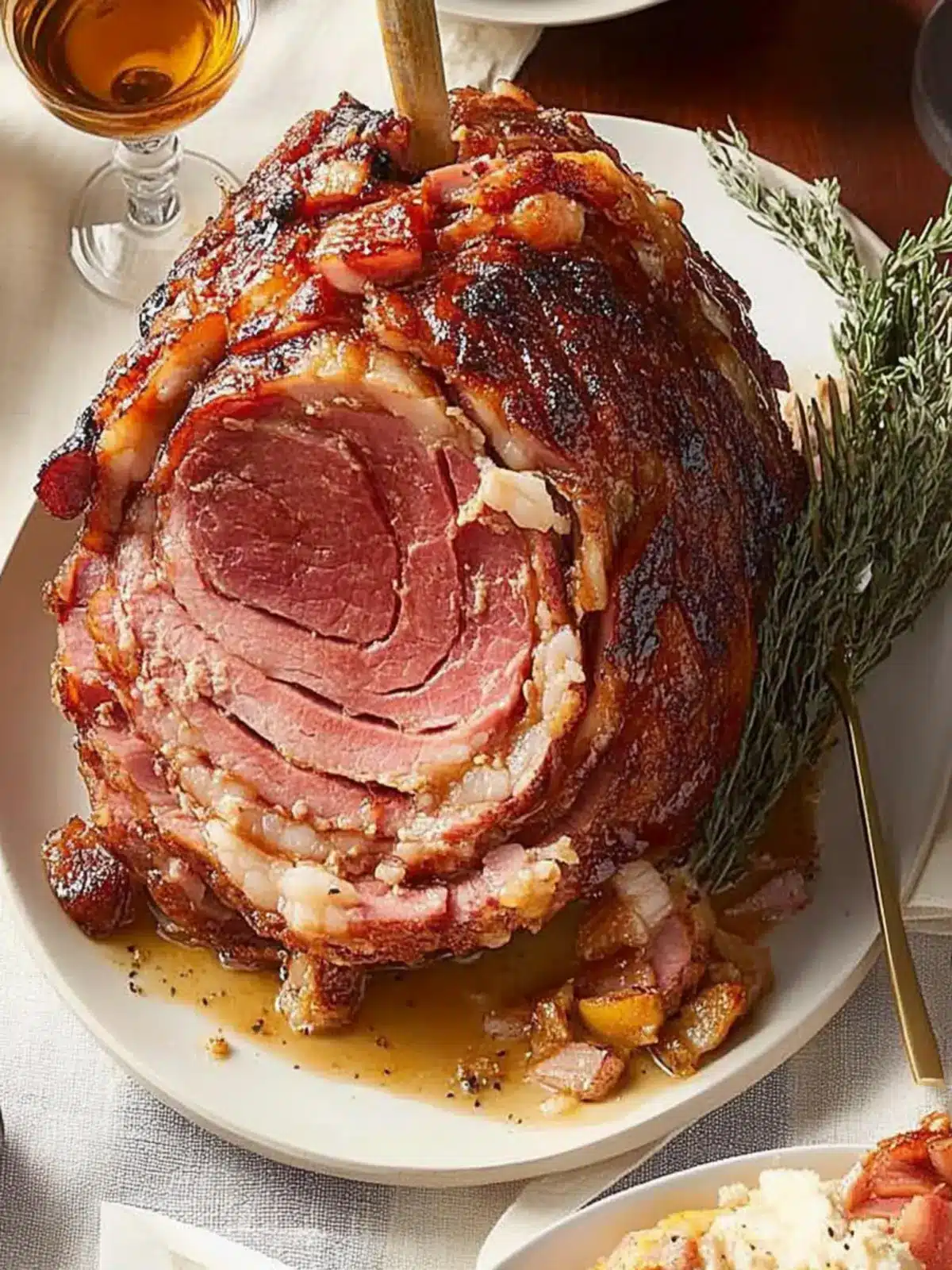 Savory Bourbon-Glazed Ham for a Show-Stopping Feast 4 Bourbon-Glazed Ham
