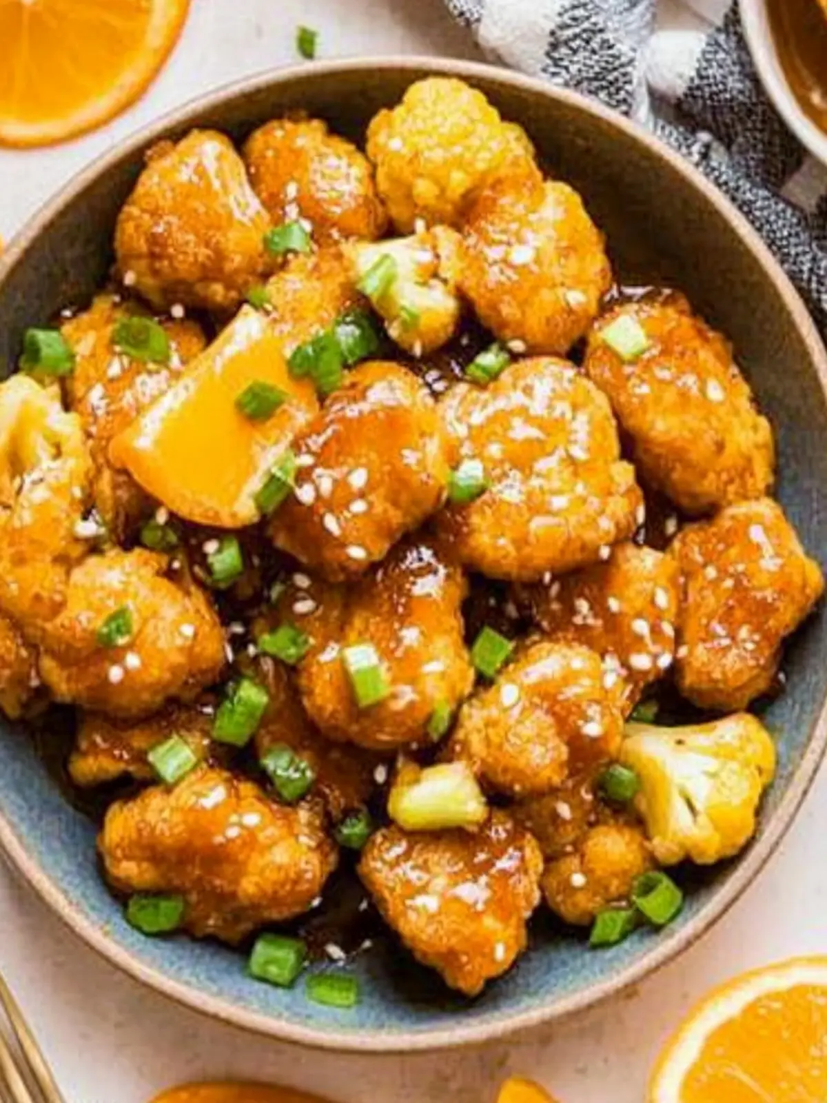 Crispy Baked Orange Cauliflower: A Tangy Delight You’ll Love 4 Crispy Baked Orange Cauliflower