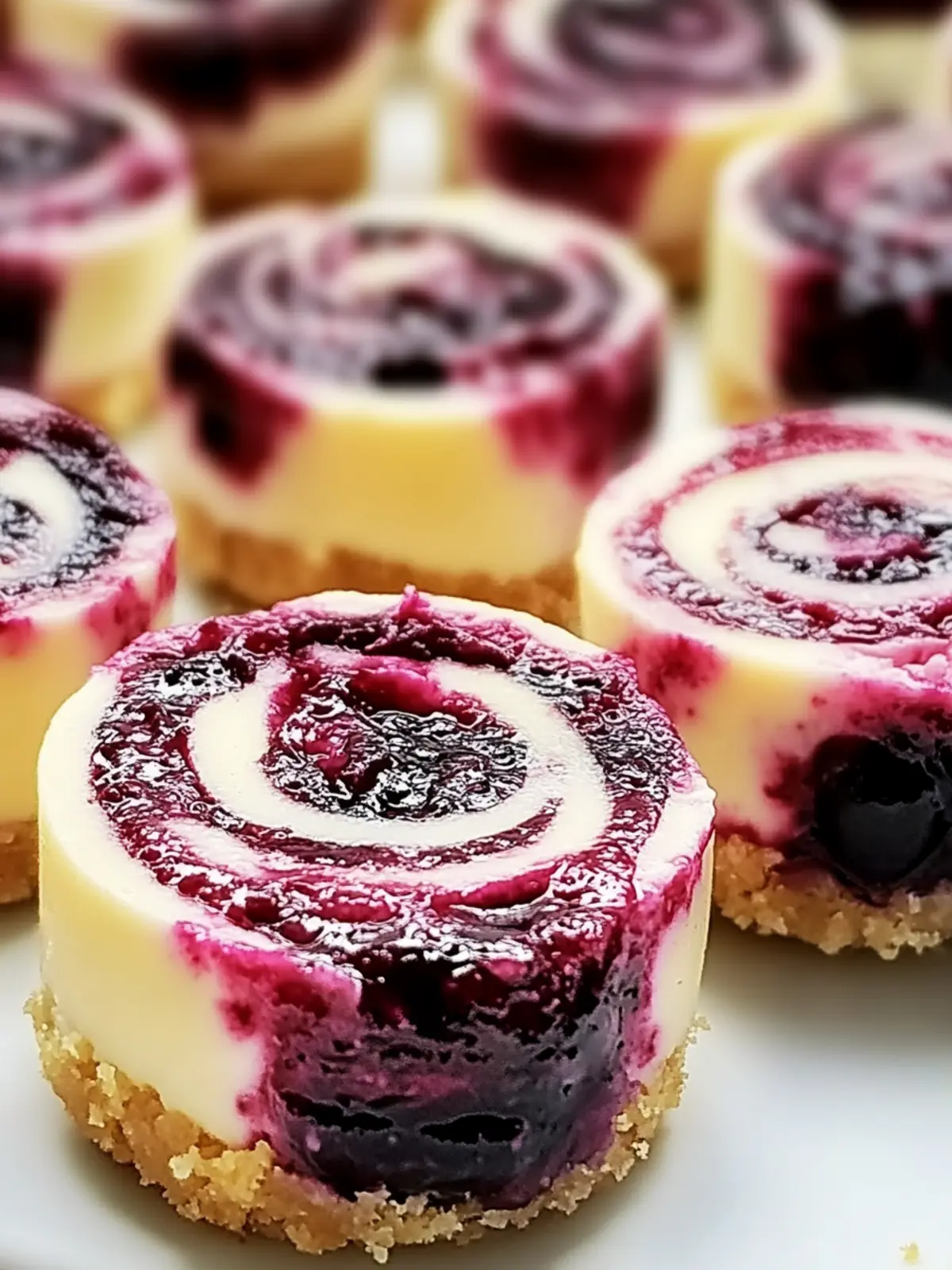 Decadent Berry Swirl Cheesecake Bites for Sweet Moments 2 Berry Swirl Cheesecake Bites