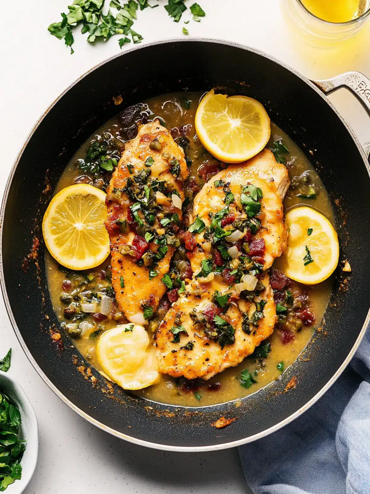 Savory Chicken Piccata with Zesty Lemon Sauce Delight 5 Chicken Piccata