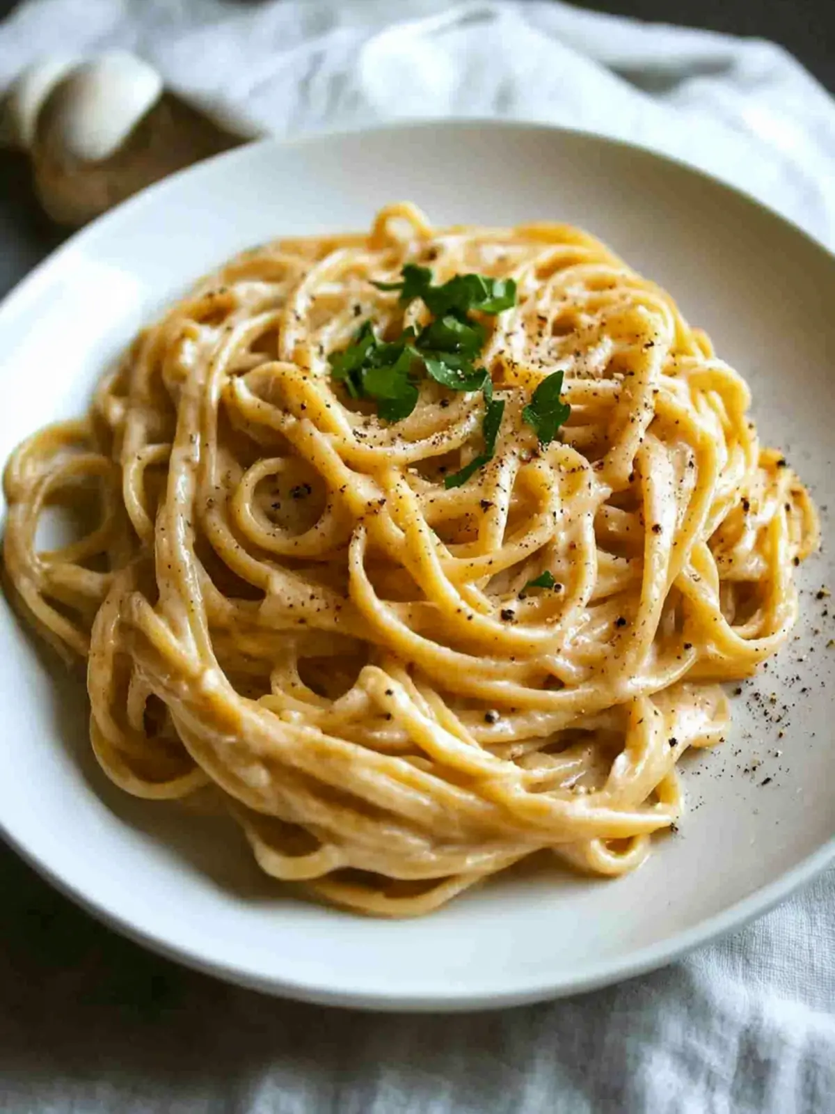 Creamy Cajun Linguine for Two: A Flavorful Dinner Delight 2 Creamy Cajun Linguine for Two