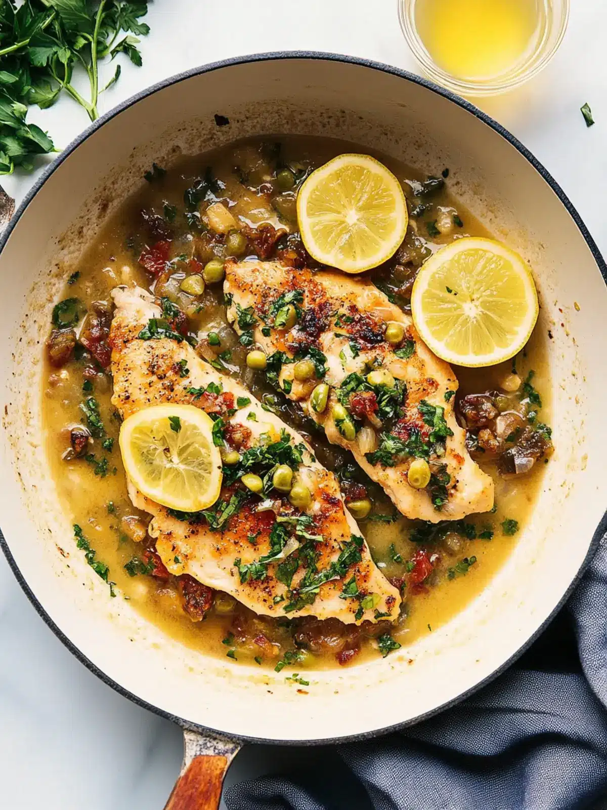 Zesty Chicken Piccata with Lemon Sauce for a Flavor Boost 3 Chicken Piccata