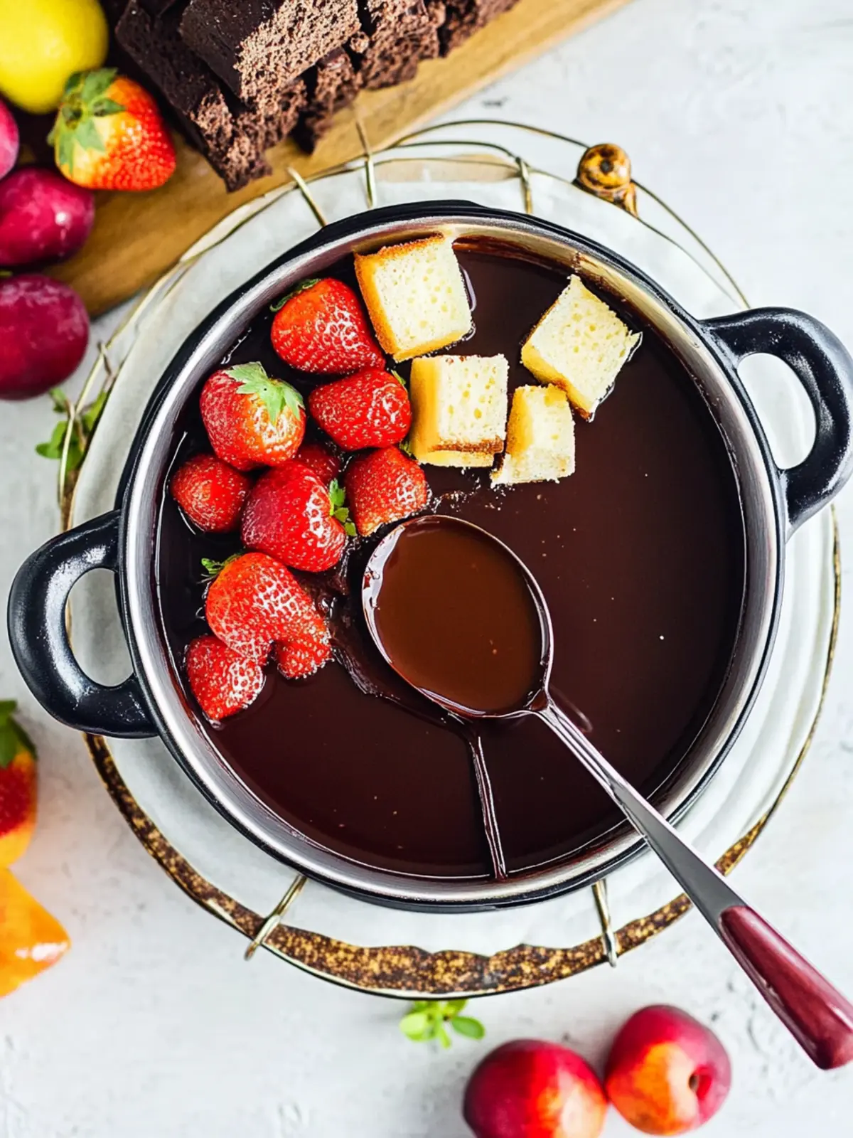 Irresistible Chocolate Fondue for a Cozy Night In 4 Chocolate Fondue