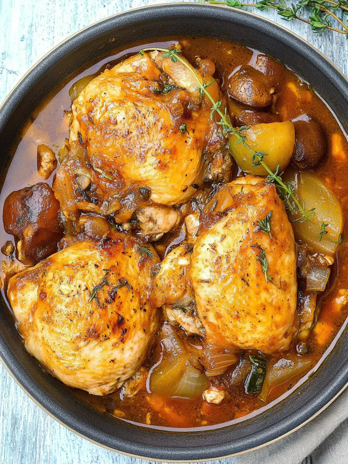 Savory Chicken Chasseur Perfect for Cozy Family Dinners 4 Chicken Chasseur (Hunter’s Chicken)