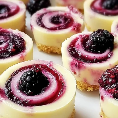 Decadent Berry Swirl Cheesecake Bites for Sweet Moments 10 Berry Swirl Cheesecake Bites