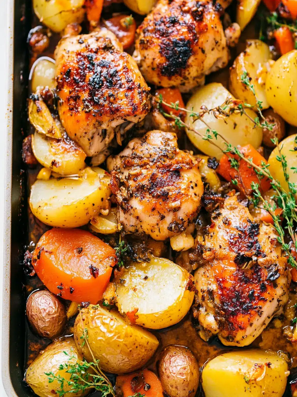 One-Pan Chicken and Potatoes for Effortless Weeknight Dinners 2 One-Pan Chicken and Potatoes