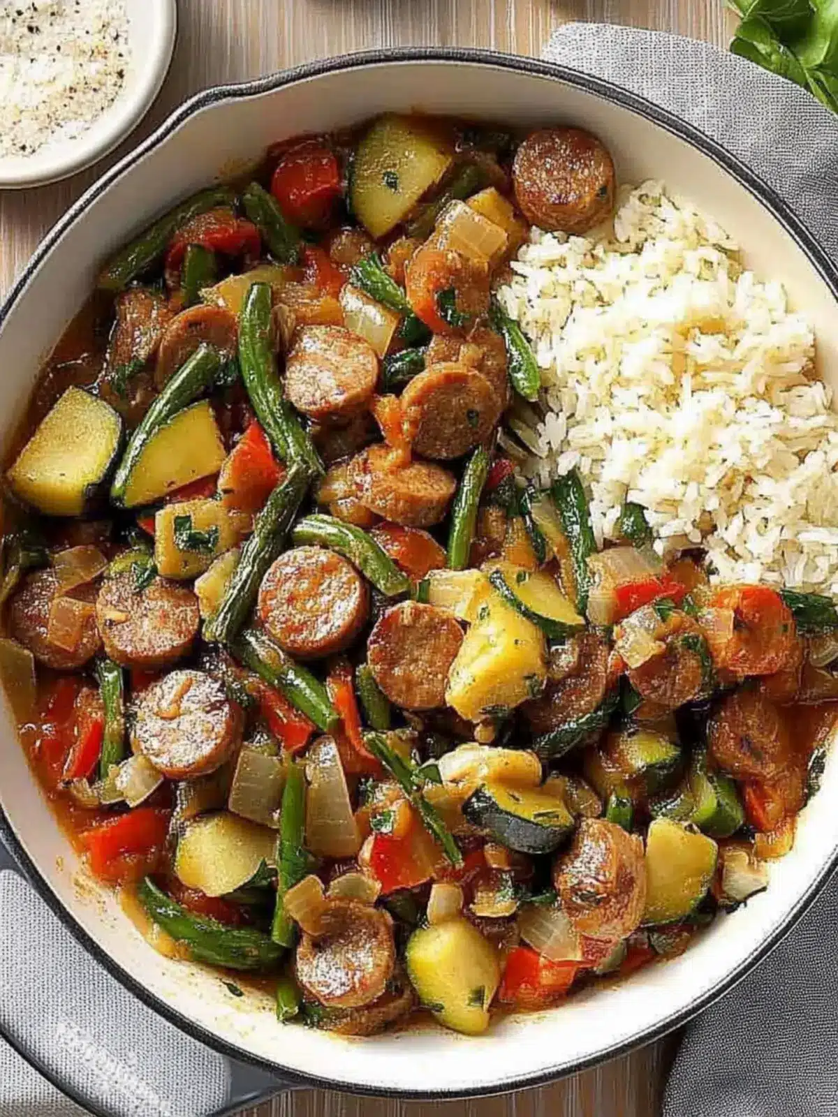Sausage Ratatouille Skillet for a Flavorful Weeknight Dinner 4 Sausage Ratatouille