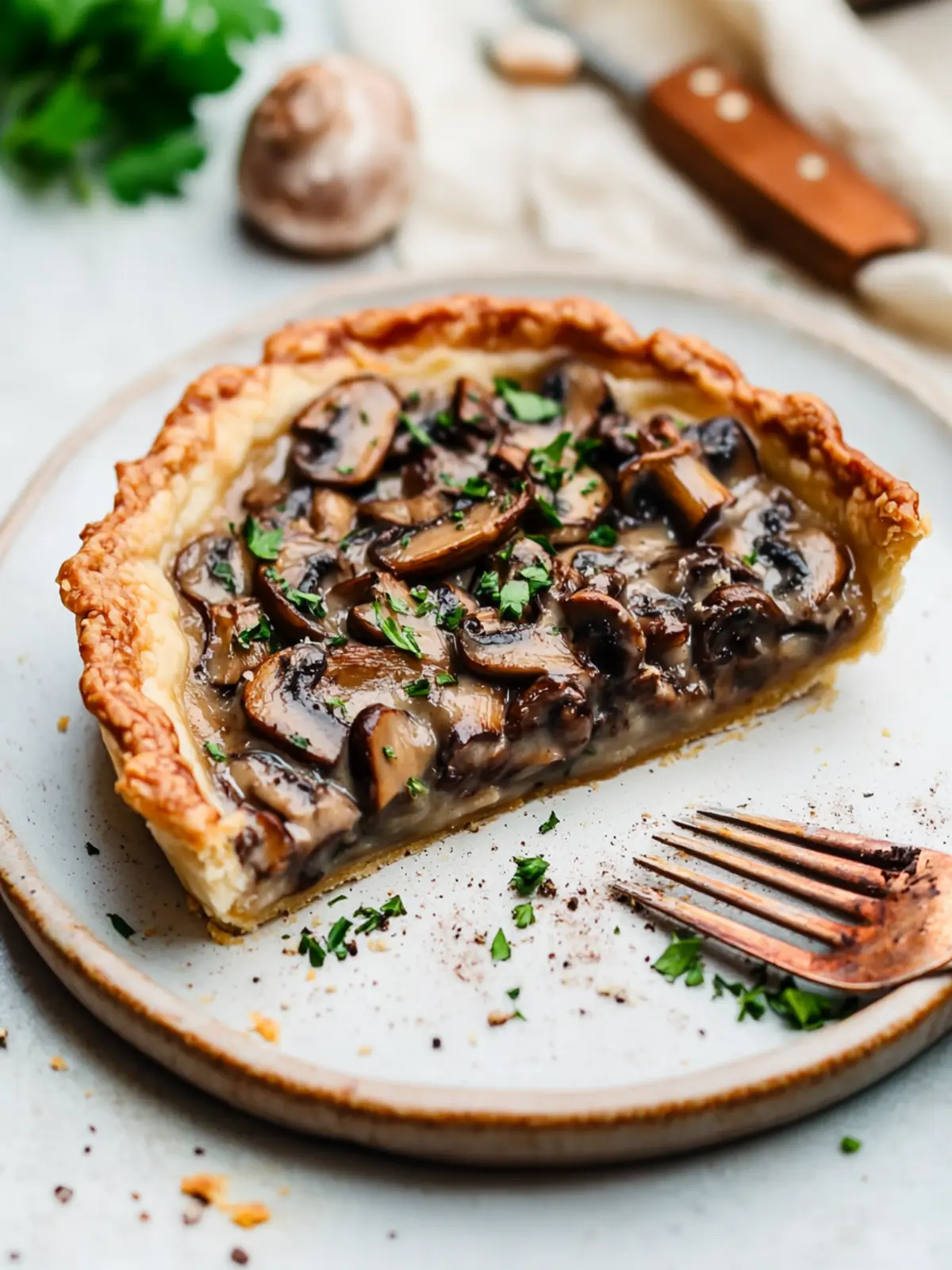 Irresistible Vegan Mushroom Tart You'll Crave Every Time 5 Vegan Mushroom Tart