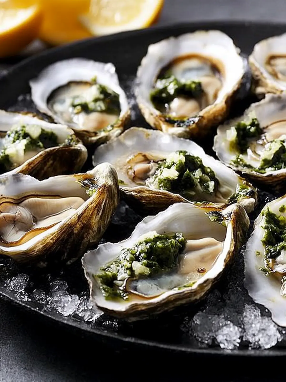 Irresistible Oysters Rockefeller with Spinach and Cheese Delight 4 Oysters Rockefeller