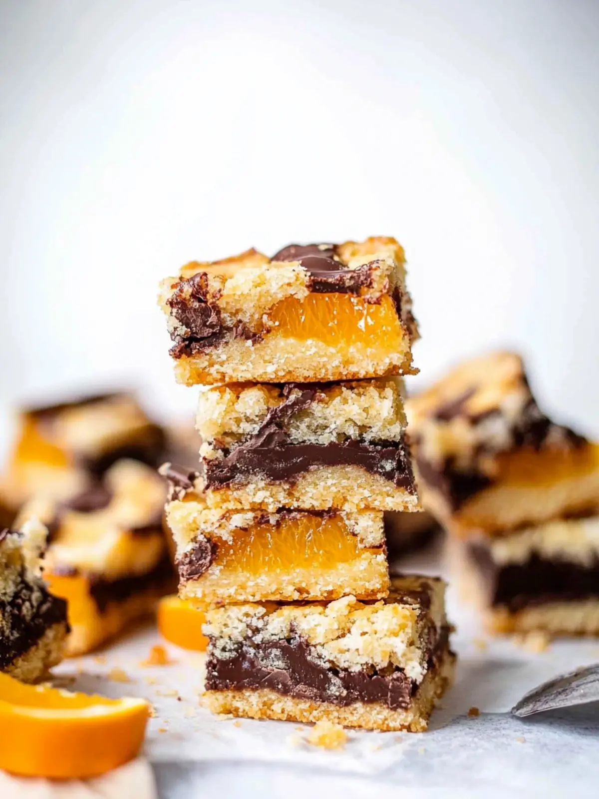 Irresistible Dark Chocolate Orange Shortbread Bars You’ll Love 2 Dark Chocolate Orange Shortbread Bars