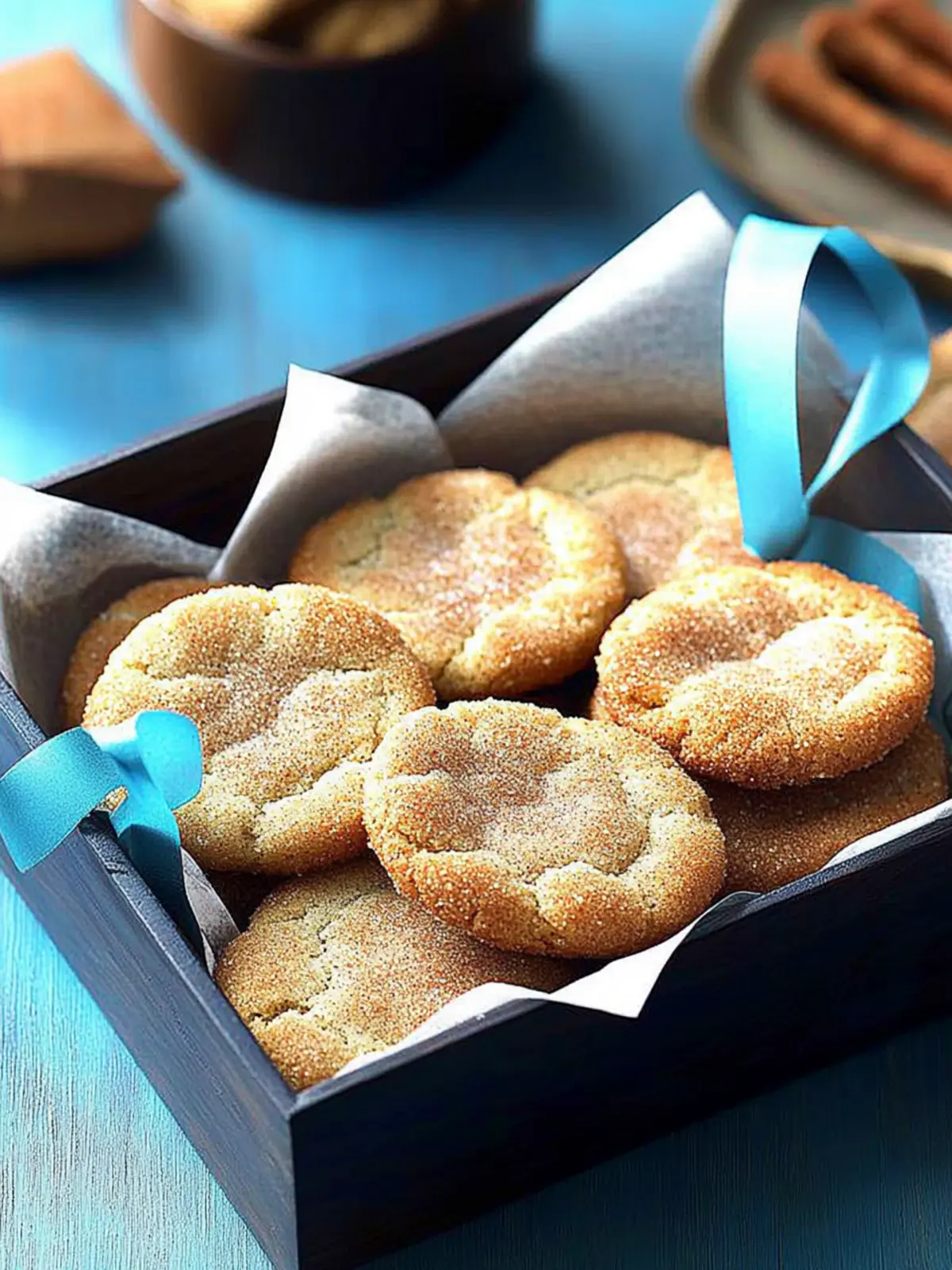 Cinnamon Sugar Crackle Cookies That Melt in Your Mouth 2 Cinnamon Sugar Crackle Cookies