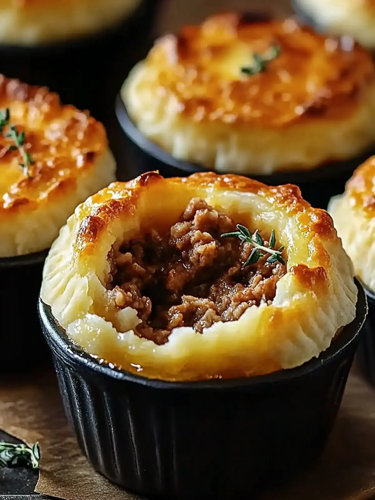 Irresistible Mini Shepherd's Pies for Cozy Nights In 4 Mini Shepherds Pies