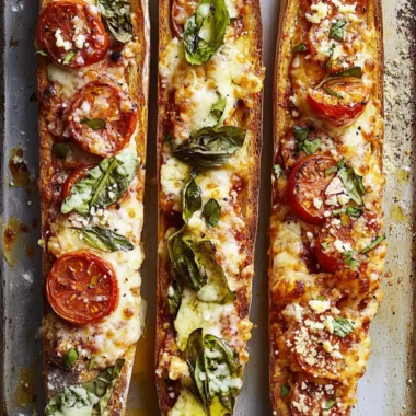 Baguette Pizzas: Quick, Delicious, and Perfect for Sharing 10 Baguette Pizzas