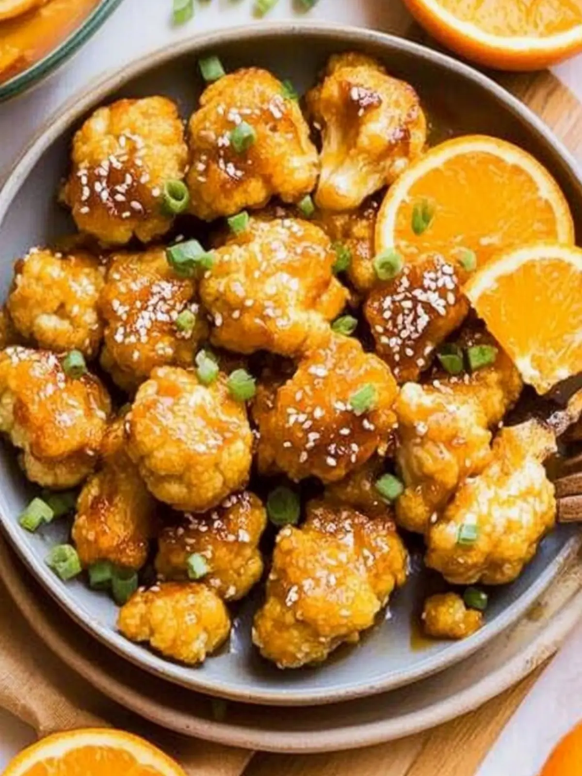 Crispy Baked Orange Cauliflower: A Tangy Delight You’ll Love 3 Crispy Baked Orange Cauliflower