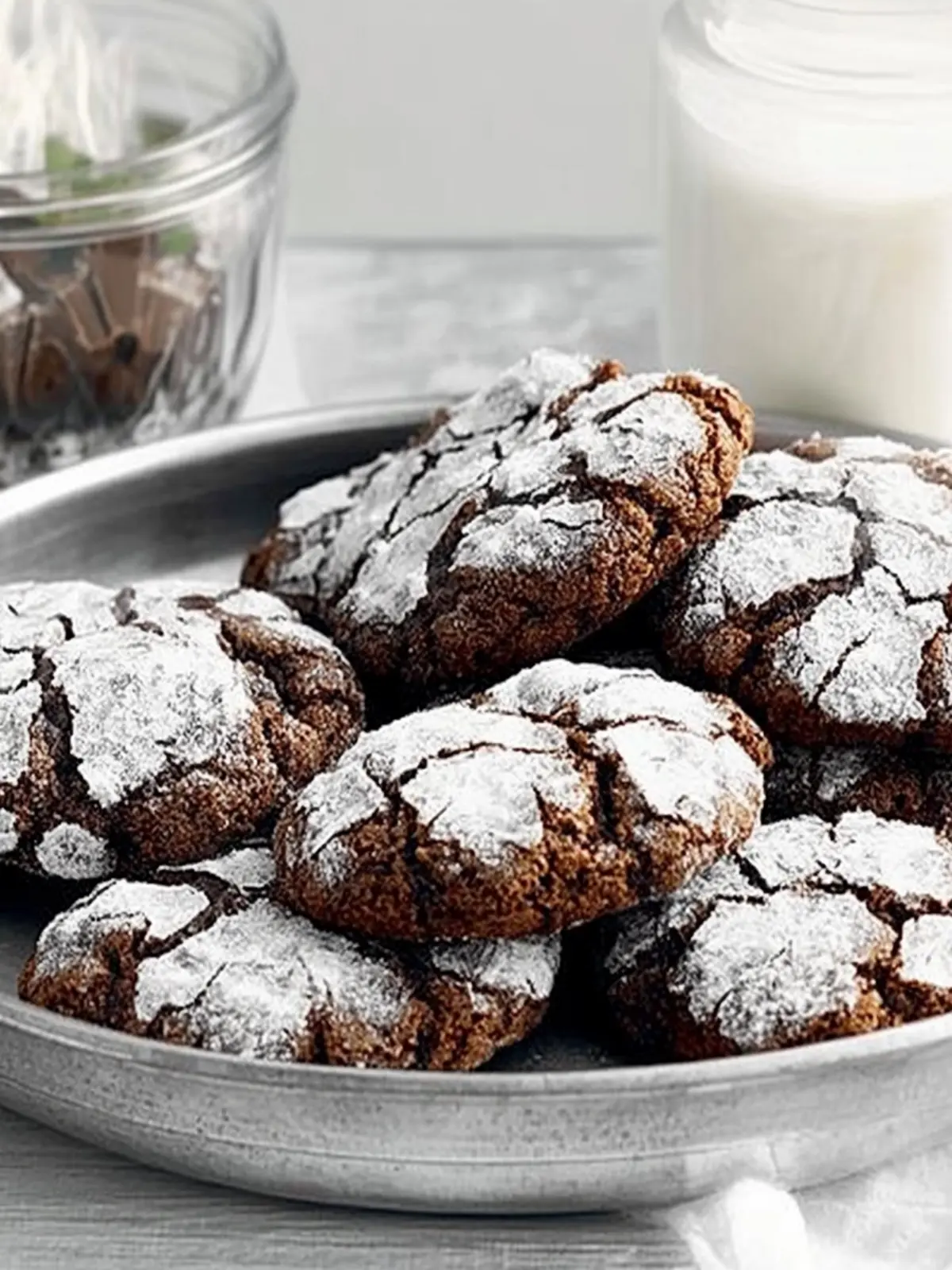 Decadent Chocolate Crinkle Cookies for Sweet Cravings 3 Chocolate Crinkle Cookies