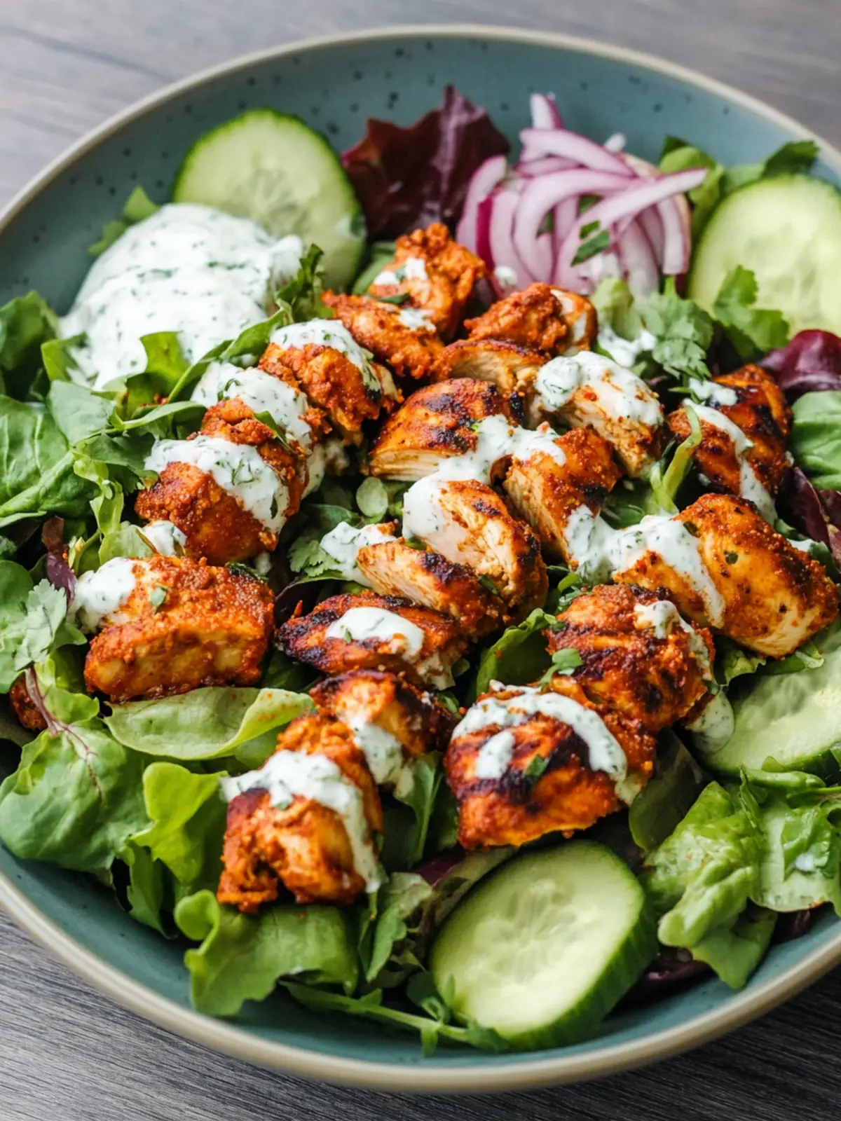 Tandoori Chicken Salad: A Flavorful Twist on Meal Prep 3 Tandoori Chicken Salad