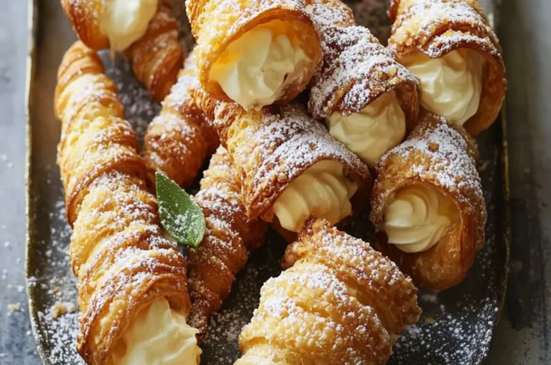 Cannoncini, Italian Cream Horns