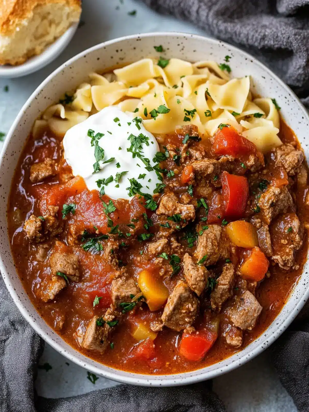 Slow Cooker Hungarian Goulash: Cozy Comfort in Every Bowl 2 Slow Cooker Hungarian Goulash