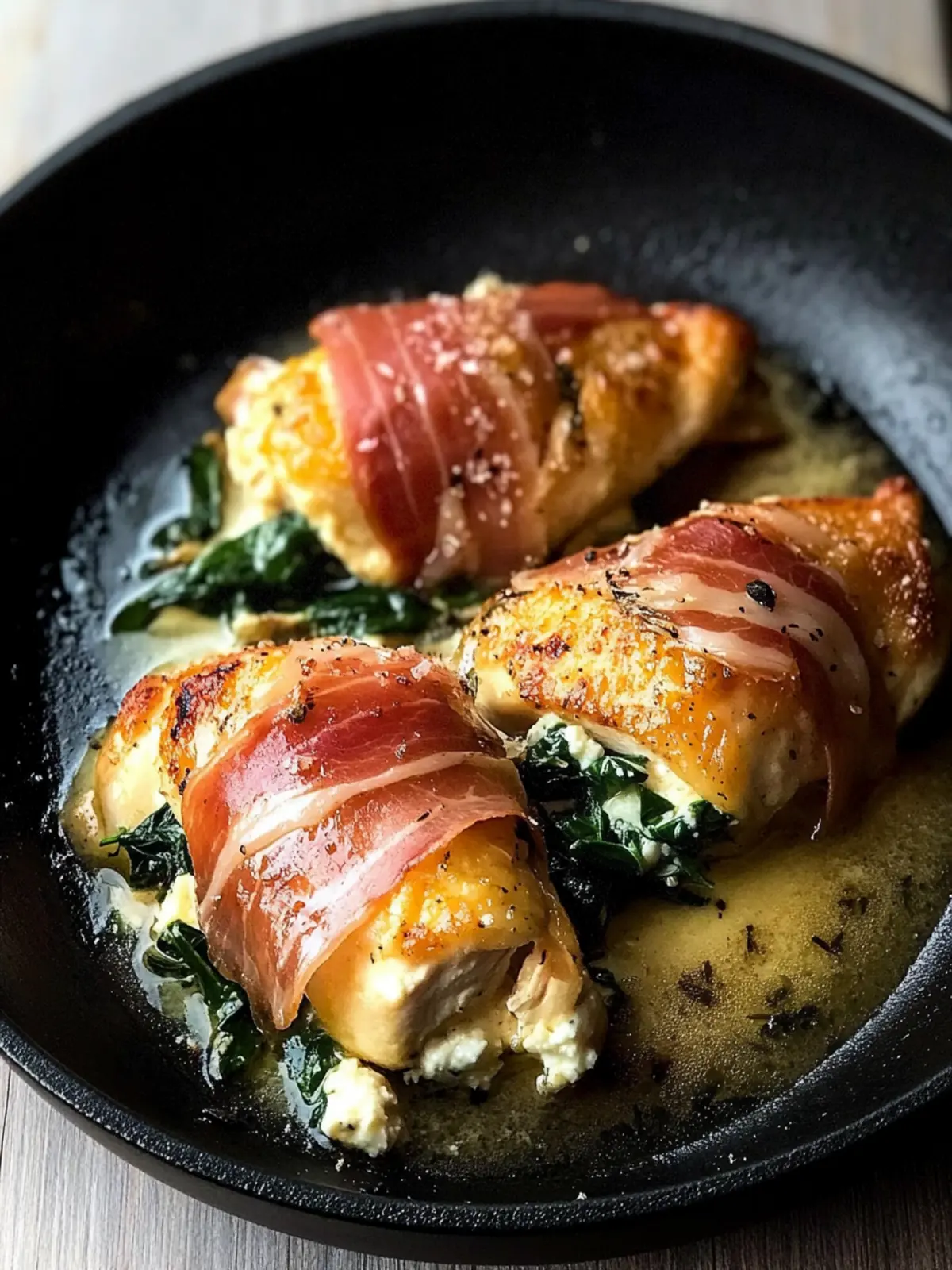 Savory Prosciutto Chicken Involtini with Spinach and Ricotta 5 Prosciutto Chicken Invotini with Spinach and Ricotta