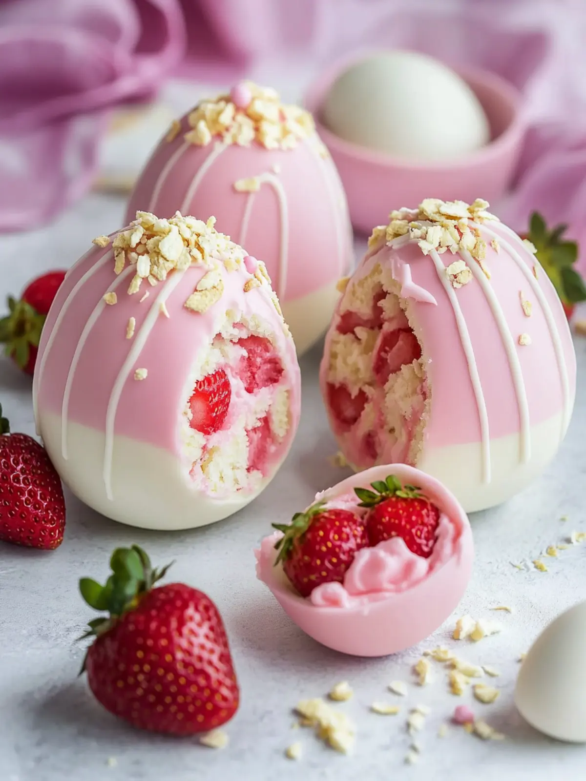 Irresistible Strawberry Shortcake Easter Egg Bombs for Spring Fun 4 Strawberry Shortcake Easter Egg Bombs