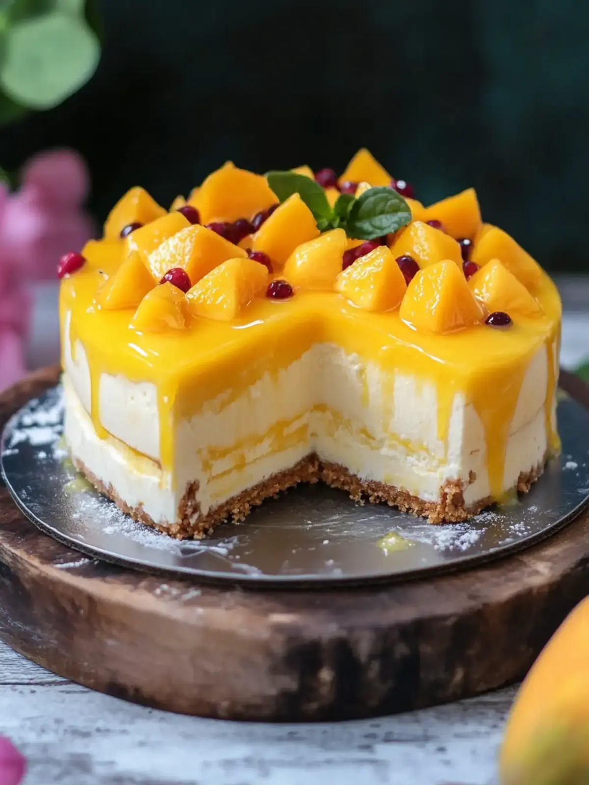 Irresistible Tasty Mango Milk Cake for Tropical Bliss 4 Tasty Mango Milk Cake
